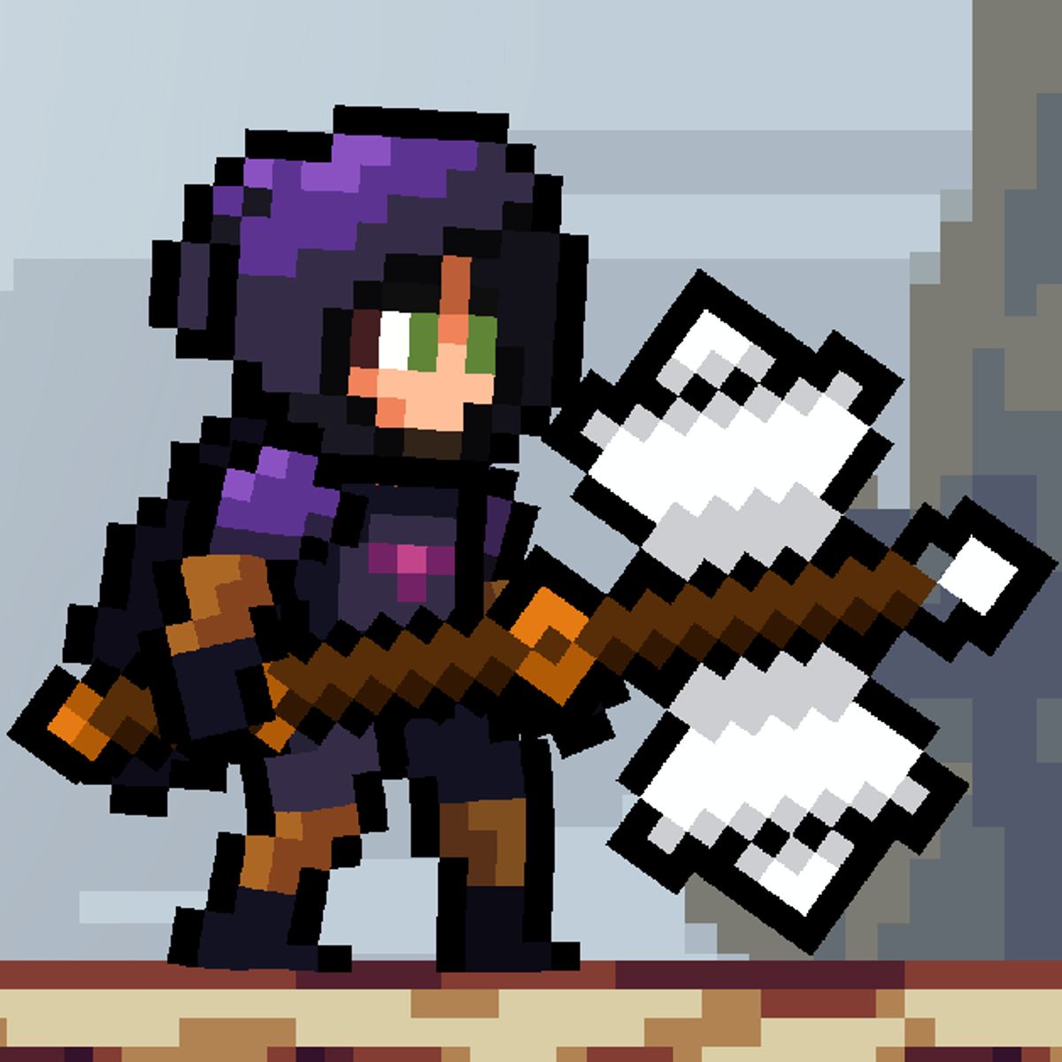 Apple Knight — iliustracija